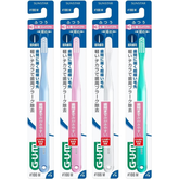 GUM #166 medium Japanese toothbrush with ultra compact head and ultra fine bristles