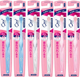 Ora2 me Stain Clear Japanese toothbrush with compact head and medium bristles available in multiple colours