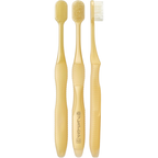 EBiSU KIWAMI Premium Care #62 Japanese toothbrush with medium bristles, showing full side and front view design for precise gum care, made in Japan.