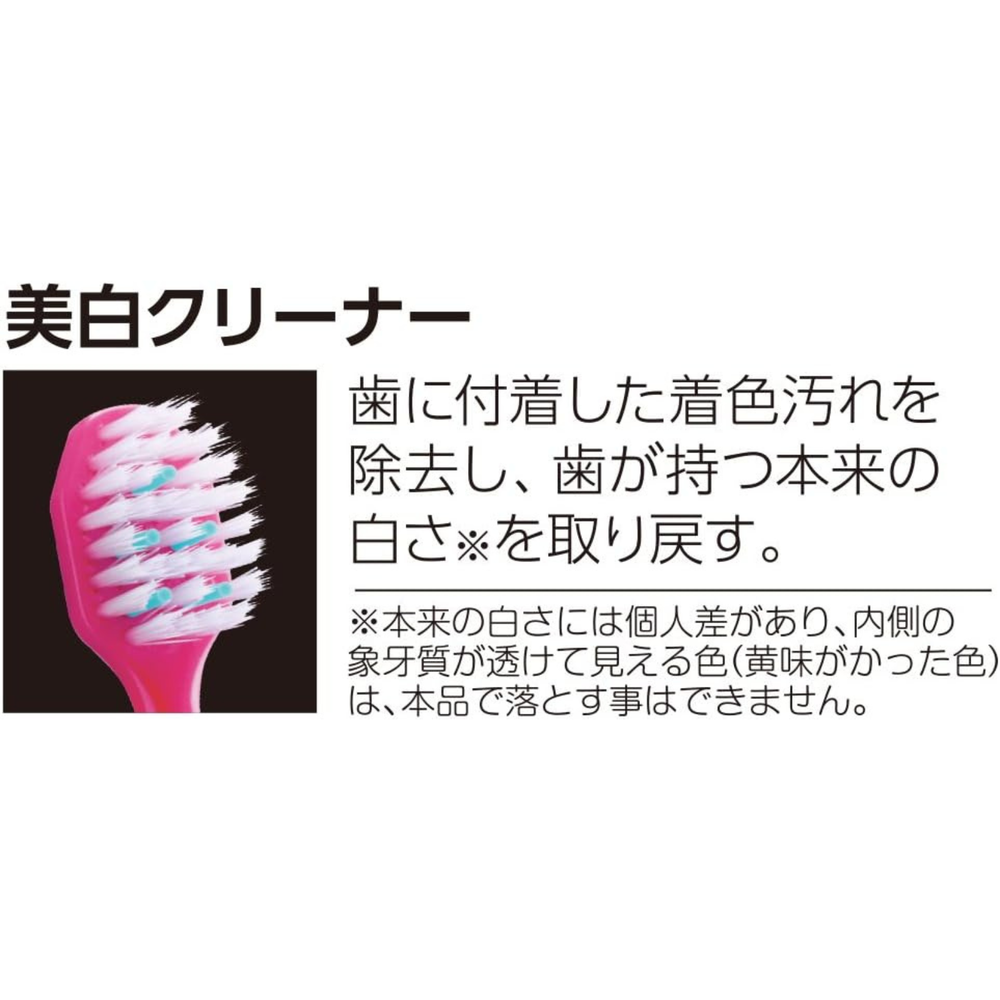 EBiSU PREMIUM CARE SELECT W52 W62 Japanese toothbrush whitening cleaner bristles designed to remove surface stains and restore natural tooth whiteness