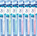 Ora2 me Miracle Catch Japanese toothbrush with compact head and medium bristles available in multiple colours