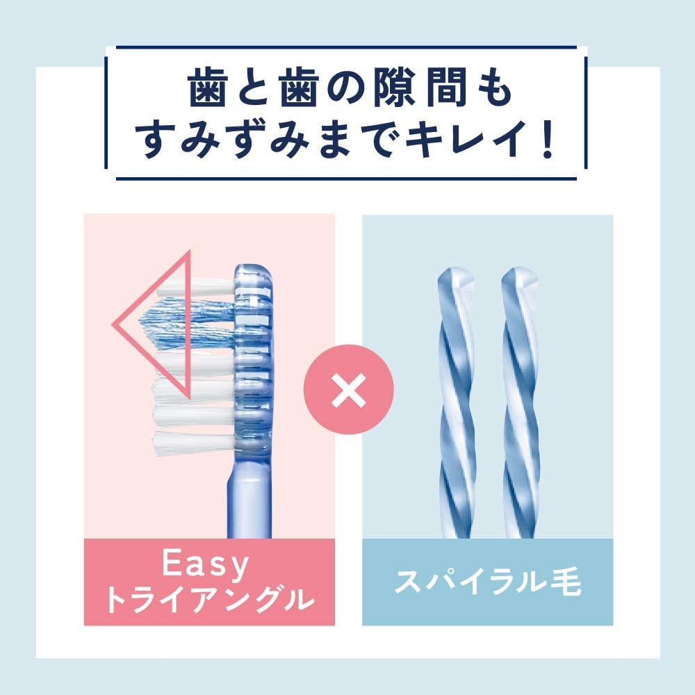 Ora2 me Spiral Catch Japanese toothbrush spiral bristles designed for cleaning between teeth