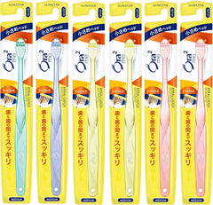 Ora2 me Spiral Catch Japanese toothbrush compact head medium bristles colour options